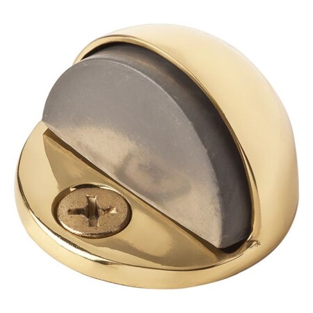 Baldwin 9/20" Dome Floor Stop Lifetime Brass 9BR7009-004
