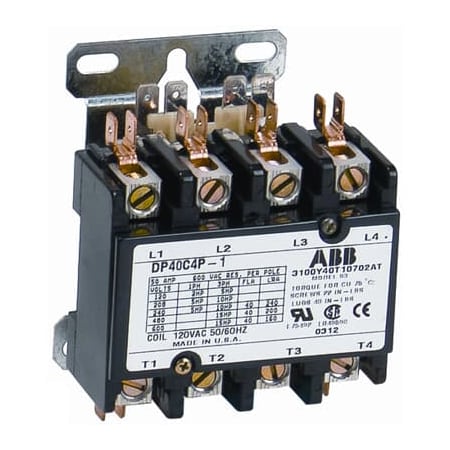 Abb DP Contr, 40A, 4P, CoIL24V AC DP40C4P-F