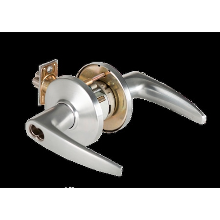 Best Cylindrical 9K Lock, Storeroom, Lever, Rose, STK, Satin Chrome AM 9K37D16CSTK626AM