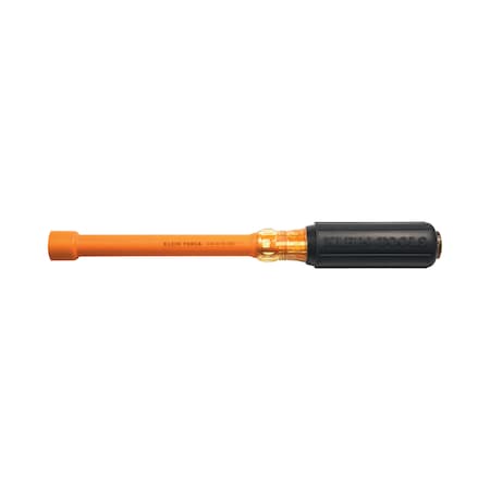 Klein Tools 9/16-Inch Insulated Nut Driver 6-Inch Hollow Shaft 646-9/16-INS
