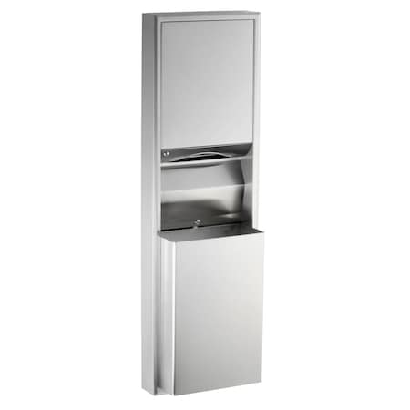 Bobrick Convertible Paper Towel Dispenser/Waste 3949