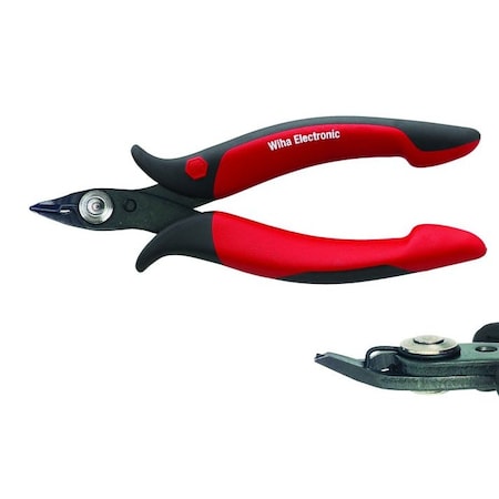 Wiha Electronic Diagonal Cutters Full Flush 56813