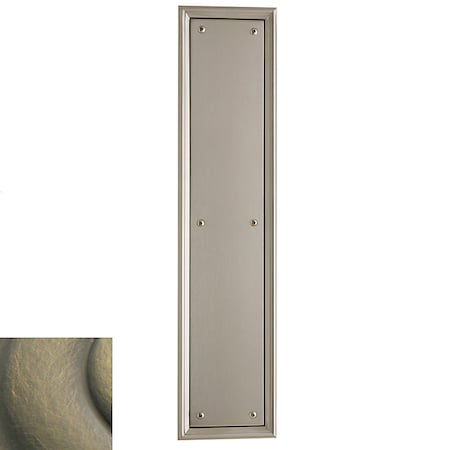 Baldwin Estate Antique Brass Push Plates 2280.050