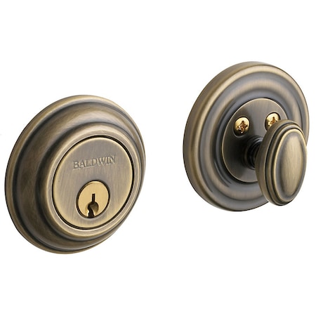 Baldwin Estate Antique Brass Deadbolts 8231.050