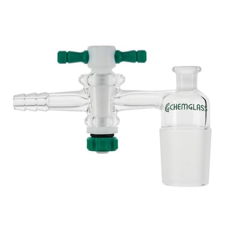 Chemglass Adapter, Stopcock CG-1049-J-30