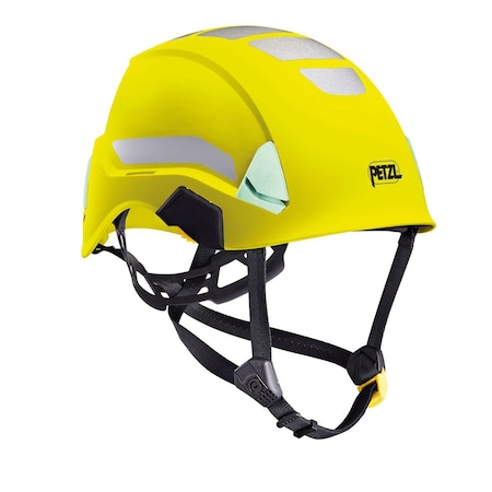 Petzl Safety Helmet, ABS, EPP, Hi-Vis Yellow, Fits Hat Size One Size Fits Most A020CA00