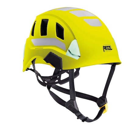 Petzl Safety Helmet, ABS, EPP, Hi-Vis Yellow, Fits Hat Size One Size Fits Most A020DA00