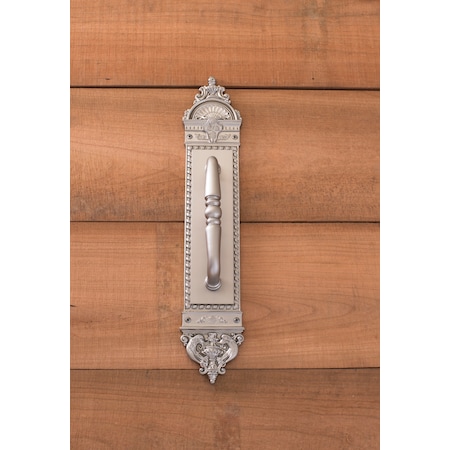 Brass Accents L Enfant Pull Plate, 3x16-1/2" A04-P8601-619