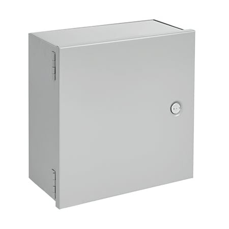 NVENT HOFFMAN Small, Type 1, 14.00x12.00x8.00, Gray, Steel A14N128