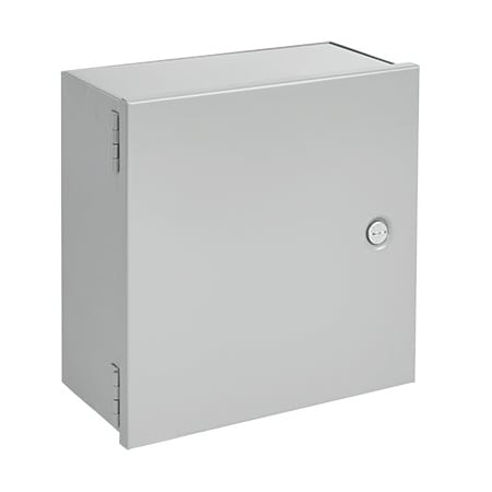 Nvent Hoffman Small, Type 1, 12.00x10.00x4.00, Gray, Steel A12N104