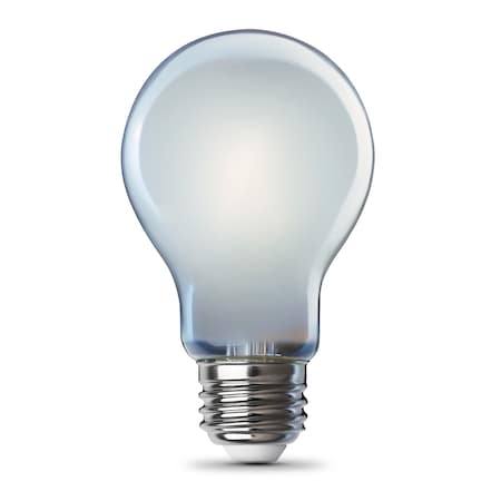 Feit Electric Light Bulb, LED, A19, 60W Equiv., PK48 A1960/950CA/FIL/4/12