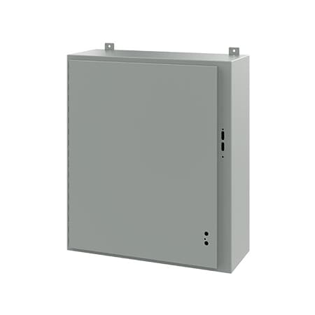 Nvent Hoffman Electrical Enclosures, 36 in H, 12 in D, 31.38 in W, NEMA 12, Mild Steel A36SA3212LP