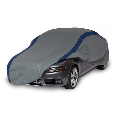 Duck Covers Silver Sedan Cover Weather Defender, 16Ft A3C200