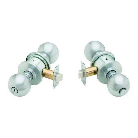 SCHLAGE COMMERCIAL Satin Chrome Privacy A40ORB626 A40ORB626