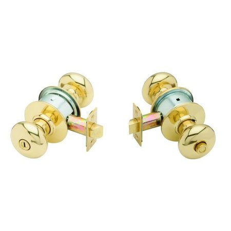 SCHLAGE COMMERCIAL Bright Brass Privacy A40PLY605 A40PLY605