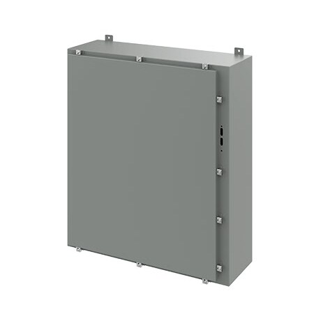 Nvent Hoffman Clamps Electrical Enclosures, 42 in H, 12 in D, 37.38 in W, 4, Steel A42HS3712LP