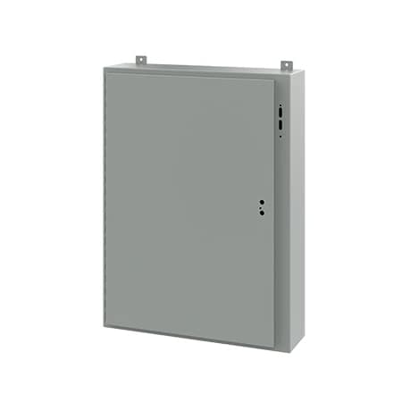 Nvent Hoffman Electrical Enclosures, 42 in H, 8 in D, 31.38 in W, NEMA 12, Mild Steel A42SA3208LP