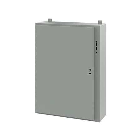 Nvent Hoffman Electrical Enclosures, 42 in H, 10 in D, 31.38 in W, NEMA 12, Mild Steel A42SA3210LP
