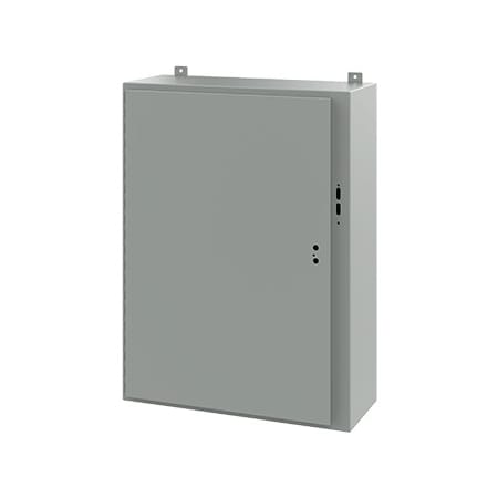 Nvent Hoffman Electrical Enclosures, 42 in H, 12 in D, 31.38 in W, NEMA 12, Steel A42SA3212LP