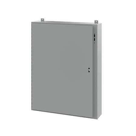 Nvent Hoffman Electrical Enclosures, 48 in H, 8 in D, 37.38 in W, NEMA 12, Steel A48SA3808LP