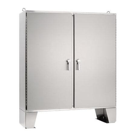 Nvent Hoffman Two-Door with 3-Point Latches, Type 4x A62H4812SSLP3PT