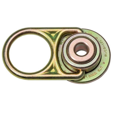 Werner Swivel Anchor, 425 lb Weigth Capacity, Steel Anchor, Swivel D-Ring A510003