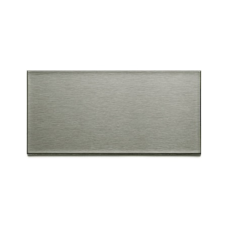 Aspect Metal Backsplash 3X6 Long Grain Bru, PK 8 A5250