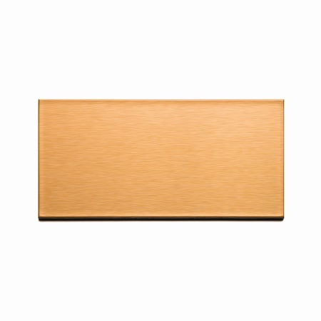 Aspect Metal Backsplash 3X6 Long Grain Bru, PK 8 A5252