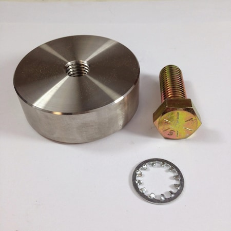 Werner Weld Puck Mega Swivel, Steel, 3 in L A570007