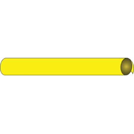 Nmc Pipemarker Precoiled, Blank Yellow, Fits, A6002 A6002