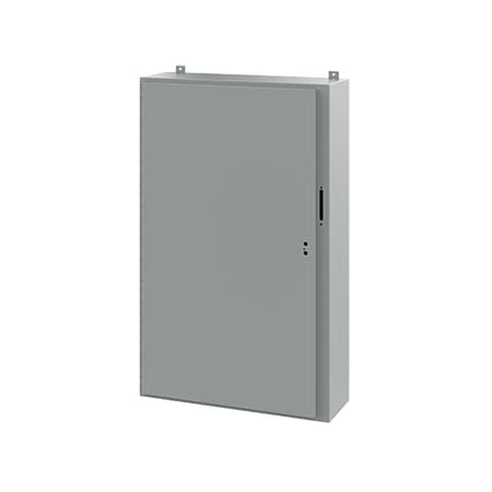 Nvent Hoffman Electrical Enclosures, 60 in H, 12 in D, 37.38 in W, NEMA 12, Steel A60SA3812A24LP