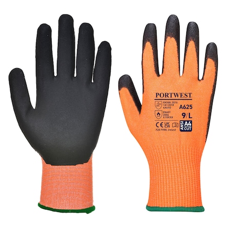 Portwest Cut Resistant Gloves, Cut Level A4 , Polyurethane , Large A625