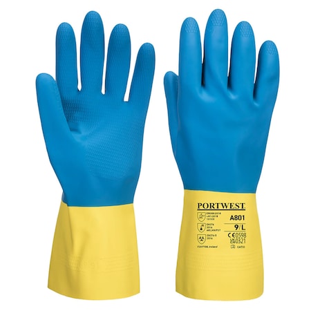 Portwest Double-Dipped Latex Gauntlet, S A801