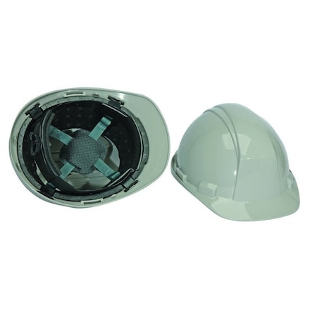 North Hard Hat, HDPE, Type 2, Class E, Gray A89R090000