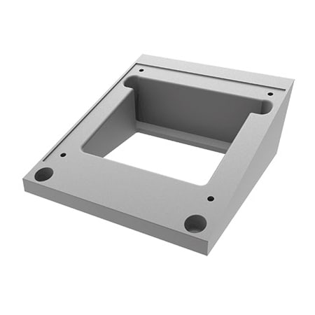 Nvent Hoffman Angle Adapter, fits 8x8 Pedestal, Aluminum AAA1588