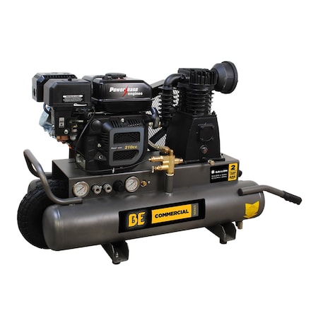 Be Pressure Supply Wheeled Air Compressor, 210cc Engine AC708RB