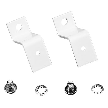 Nvent Hoffman Terminal Strap Support Kit, 1.50 in, White, Steel ATZ