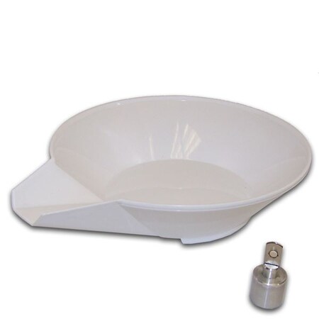 Ohaus Scoop with Counterweight, 10 in. x 2.5 i 80780016