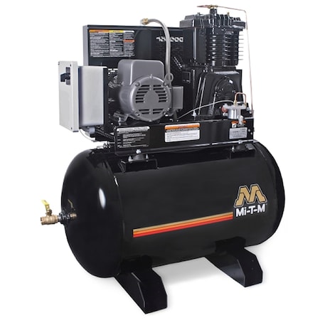 Mi-T-M M Series Horizontal Air Compressor, 5 HP ACS-23305-80HM