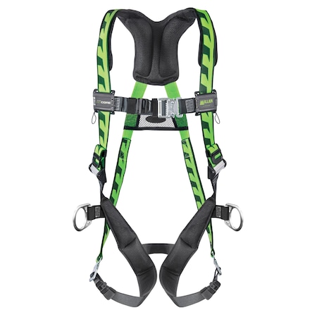 Honeywell Miller Full body Harness, 1D, 4XL AC-QC/4XLGN