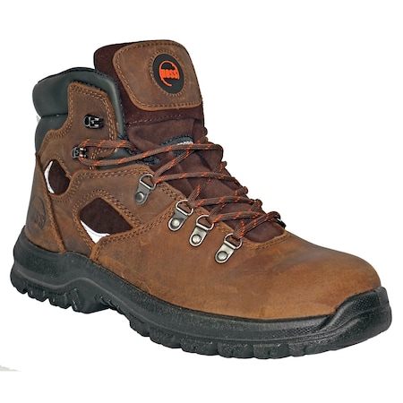 Hoss Boot Co Men's Work Boot, 7.5 D, Steel Toe, Brown, 60421 60421