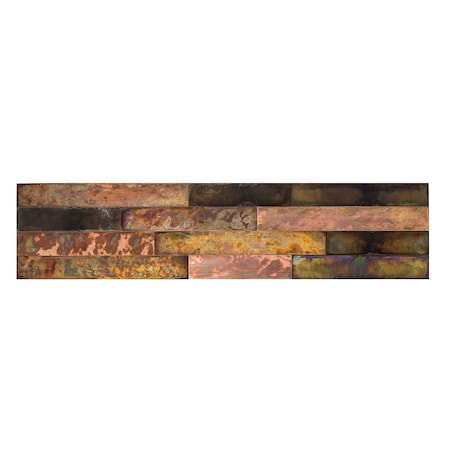 Aspect Panel Distressed Metal 6X24 Bronze Relic ADM12