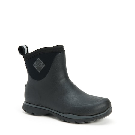 Muck Boot Co Arctic Excursion Waterproof Ankle Boot, 8.7 in Height, Black, 9 AELA-000-BLK-090