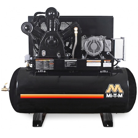 Mi-T-M M Series Horizontal Air Compressor, 15 H AES-46315-120HM