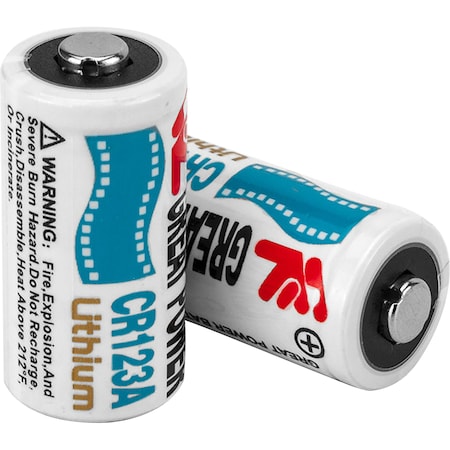 Barska Lithium Batteries, 3V, CR123A AF11574