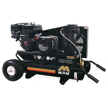 Mi-T-M Portable Compressor/Generator Combo, 196 AG1-PH65-08M1