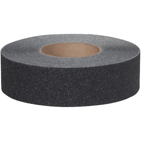 Nmc Anti Skid Heavy Duty Grit Tape Vinyl Proprietary Grit Size, Black, 12" W x 60 ft. L AGHD1260