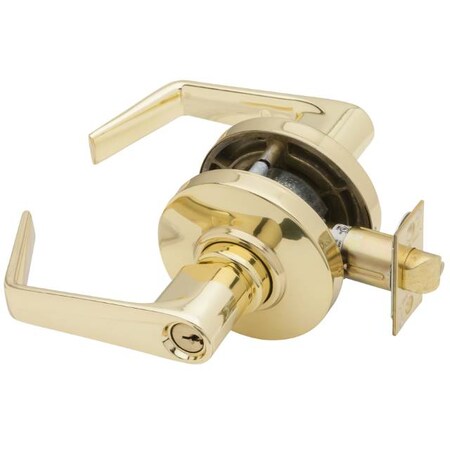 Schlage Commercial Bright Brass Entry AL53LDSAT605 AL53LDSAT605