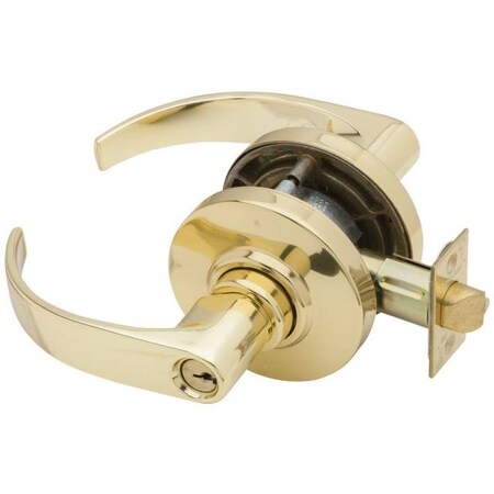 Schlage Commercial Bright Brass Restroom AL85LDNEP605 AL85LDNEP605