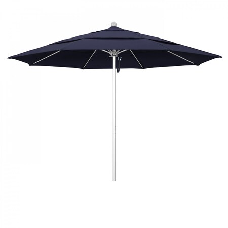 March Patio Umbrella, Octagon, 107" H, Sunbrella Fabric, Navy ALTO118002-5439-DWV